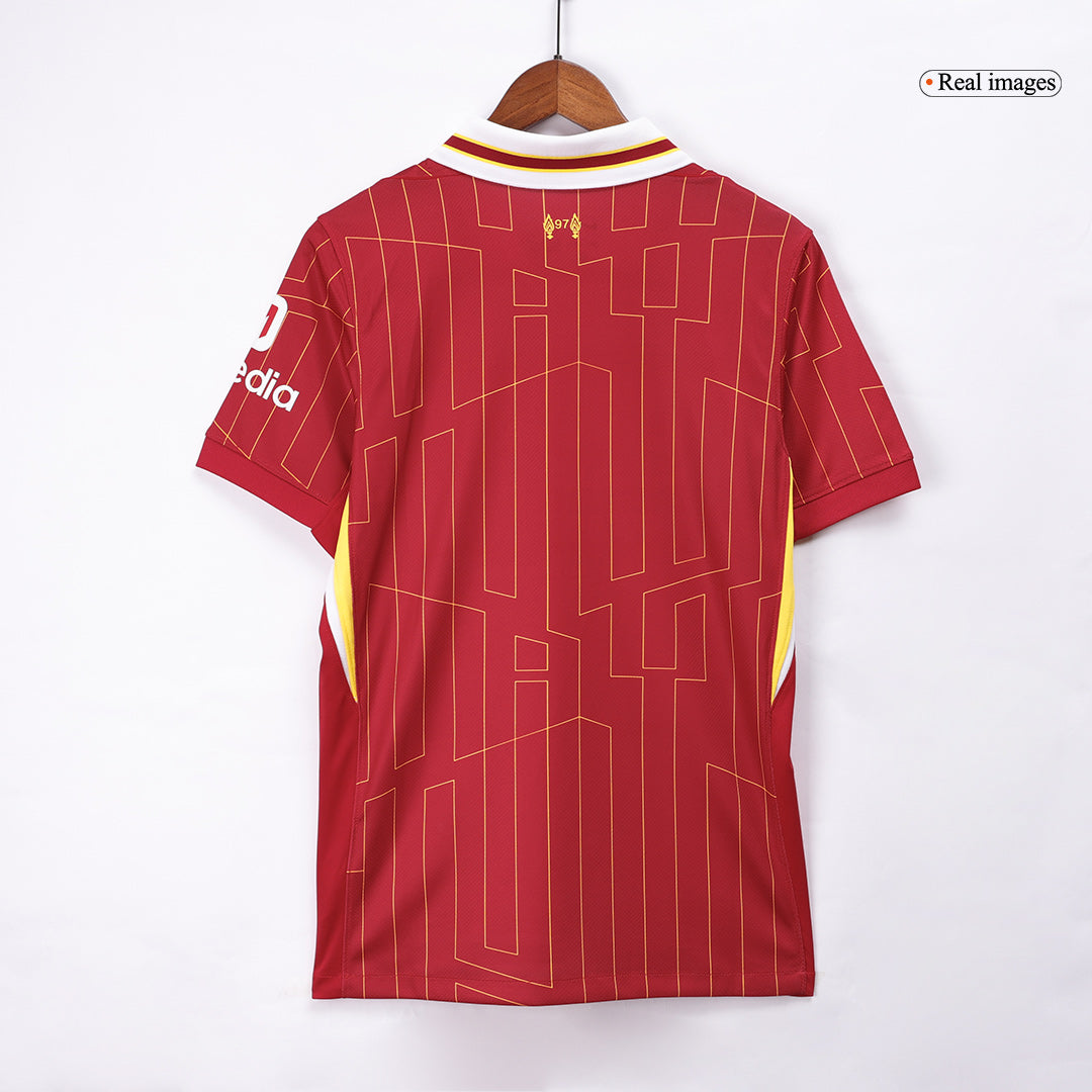 Luis Díaz #7 Liverpool Home  Soccer Jersey 2024/25 Top Soccer Jerseys Store