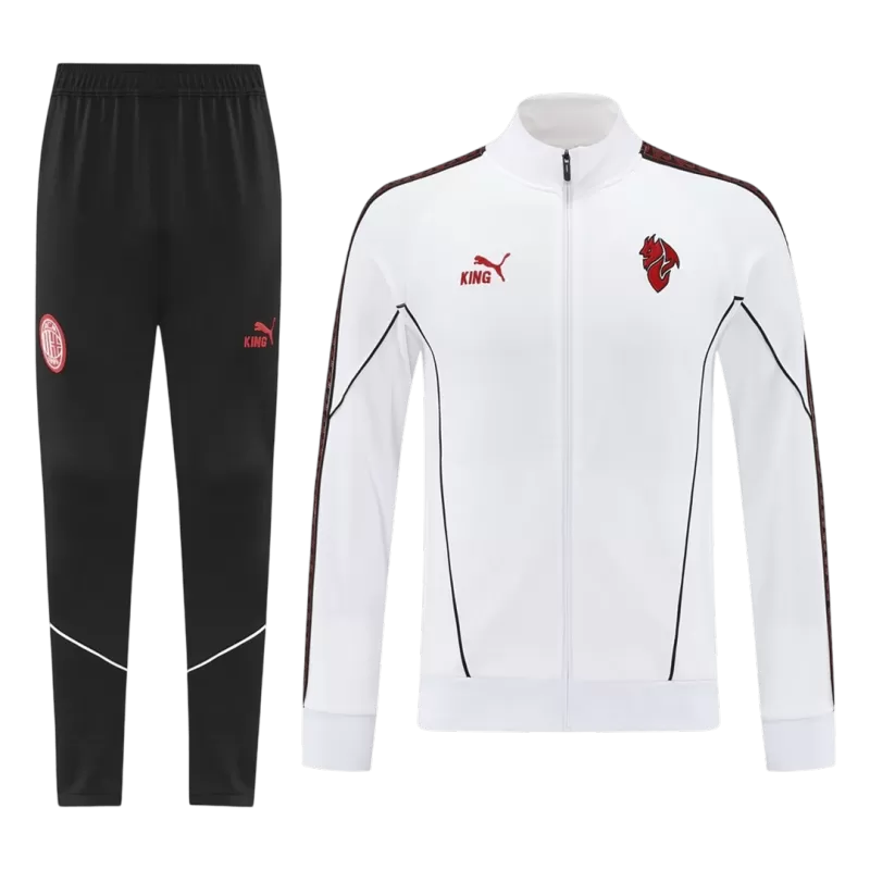 Kit giacca allenamento AC Milan (giacca+pantaloni) 2025/26 - Bianco