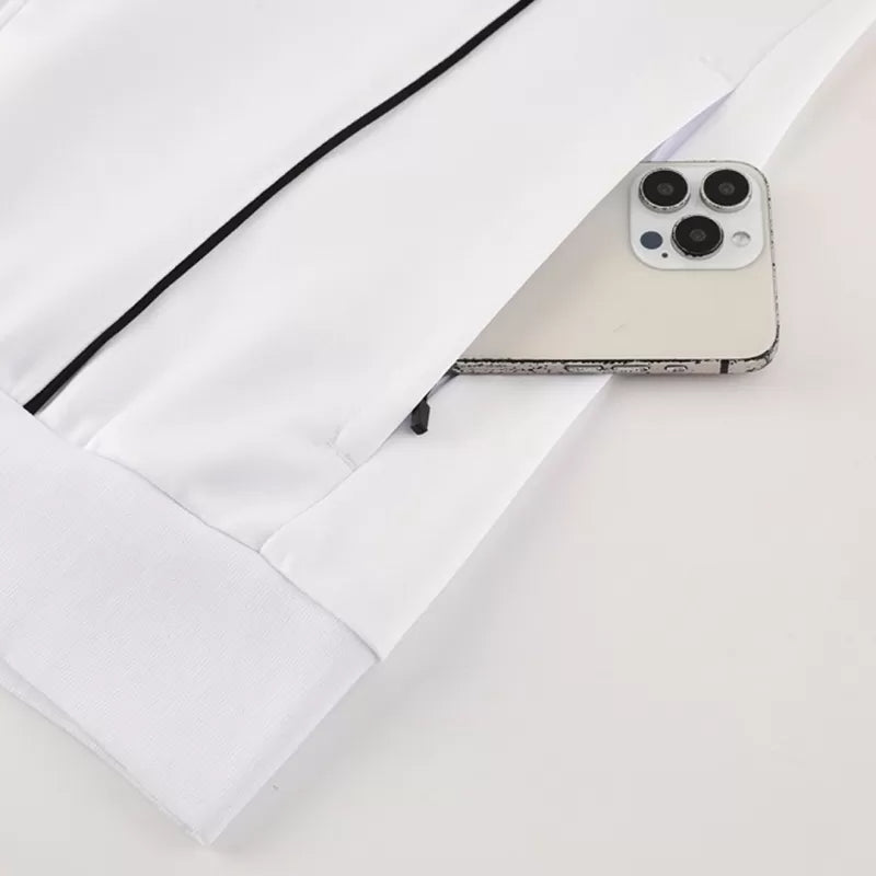 Kit giacca allenamento AC Milan (giacca+pantaloni) 2025/26 - Bianco