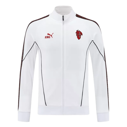 Kit giacca allenamento AC Milan (giacca+pantaloni) 2025/26 - Bianco