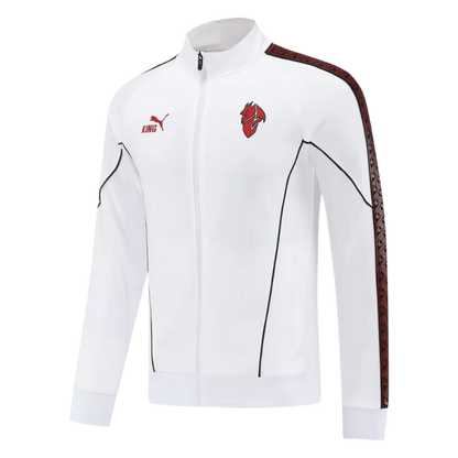 Kit giacca allenamento AC Milan (giacca+pantaloni) 2025/26 - Bianco