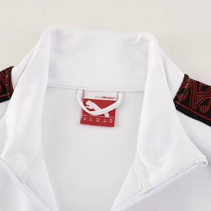 Kit giacca allenamento AC Milan (giacca+pantaloni) 2025/26 - Bianco