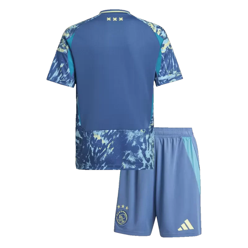 Ajax Away Kids Soccer Jerseys Kit 2024/25 Top Soccer Jerseys Store