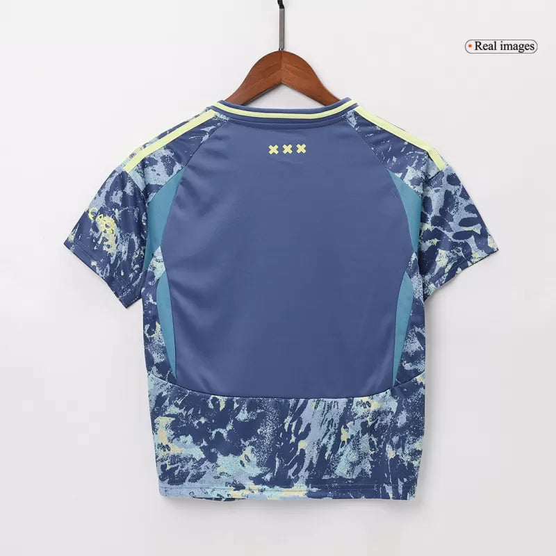 Ajax Away Kids Soccer Jerseys Kit 2024/25 Top Soccer Jerseys Store