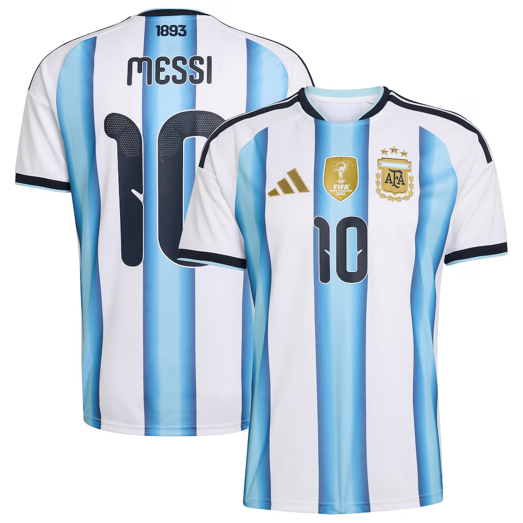 Messi #10 Argentina Home Soccer Jersey 2026