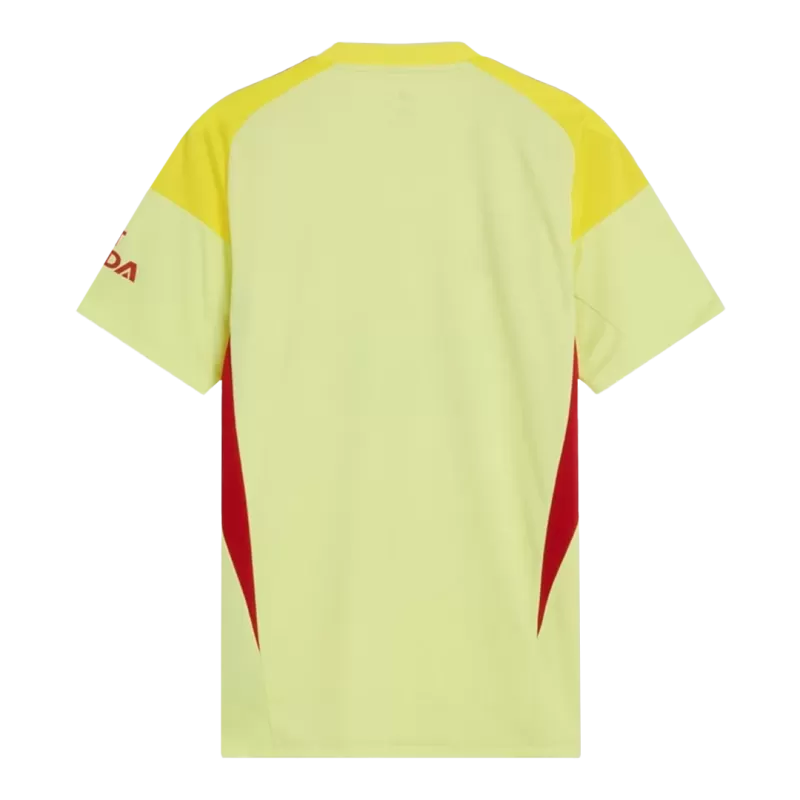 Maglia da calcio da portiere dell'Arsenal 2025/26 gialla