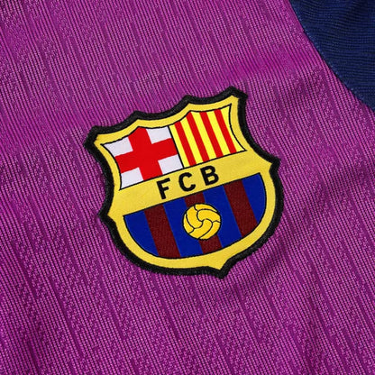 Barcelona 1/4 Zip Training Kit (Jacket + Pants) 2025/26 - Purple