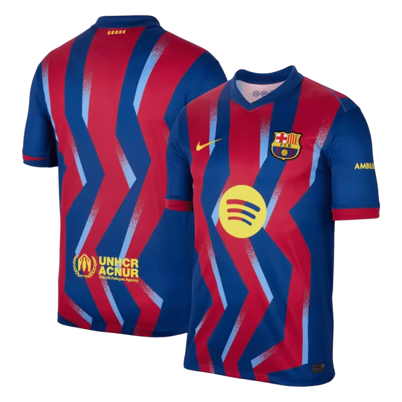 Versione Giocatore Barcellona Quarta Maglia Away 2025/26 - Vestibilità Slim