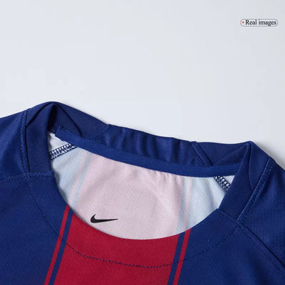 Barcelona Home Soccer Jersey Kit(Jersey+Shorts) 2025/26