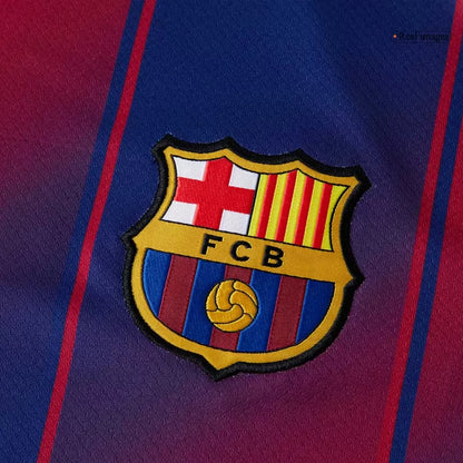 Barcelona Home Soccer Jersey Kit(Jersey+Shorts) 2025/26