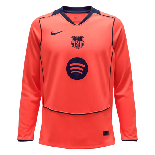 Barcelona Third Away Long Sleeve Soccer Jersey 2025/26