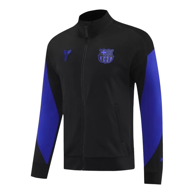 Barcelona Training Jacket Kit (Jacket+Pants) 2025/26 - Black&Blue