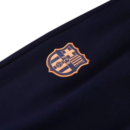 Barcelona Training Jacket Kit (Jacket+Pants) 2025/26 - Navy&Orange