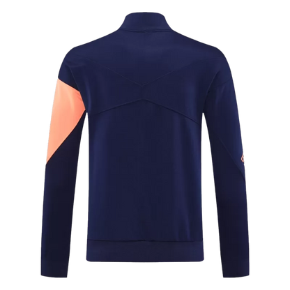 Barcelona Training Jacket Kit (Jacket+Pants) 2025/26 - Navy&Orange