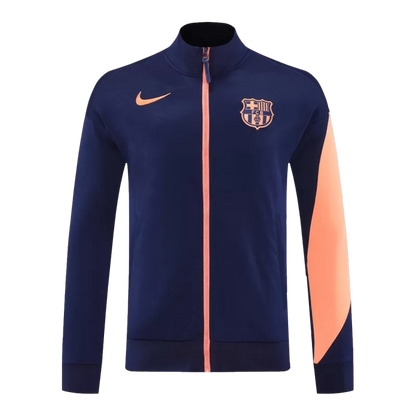 Barcelona Training Jacket Kit (Jacket+Pants) 2025/26 - Navy&Orange
