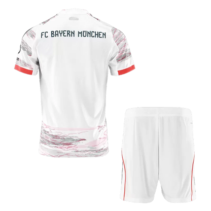Bayern Munich Away Soccer Jersey Kit(Jersey+Shorts) 2025/26