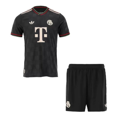 Player Version Bayern Munich Third Away Soccer Jersey Kit(Jersey+Shorts) 2025/26