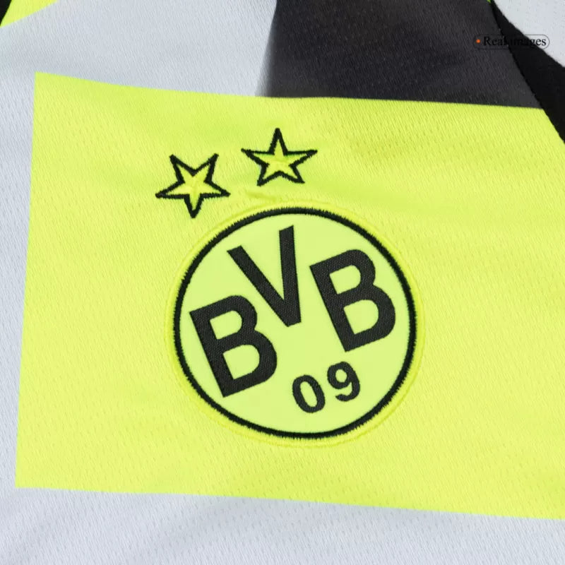 Kit maglia da calcio Borussia Dortmund Away (maglia+pantaloncini) 2025/26