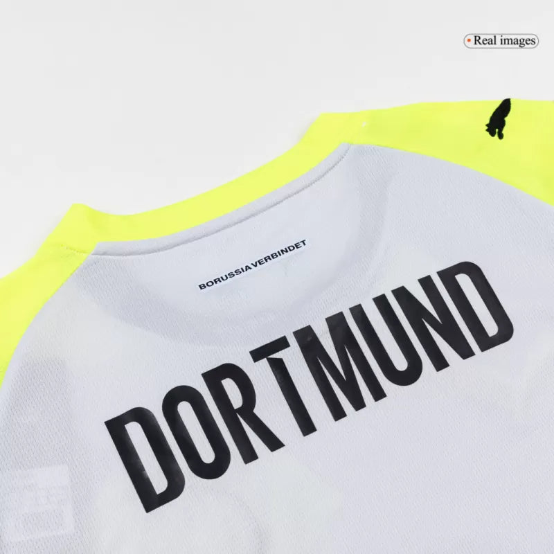 Kit maglia da calcio Borussia Dortmund Away (maglia+pantaloncini) 2025/26