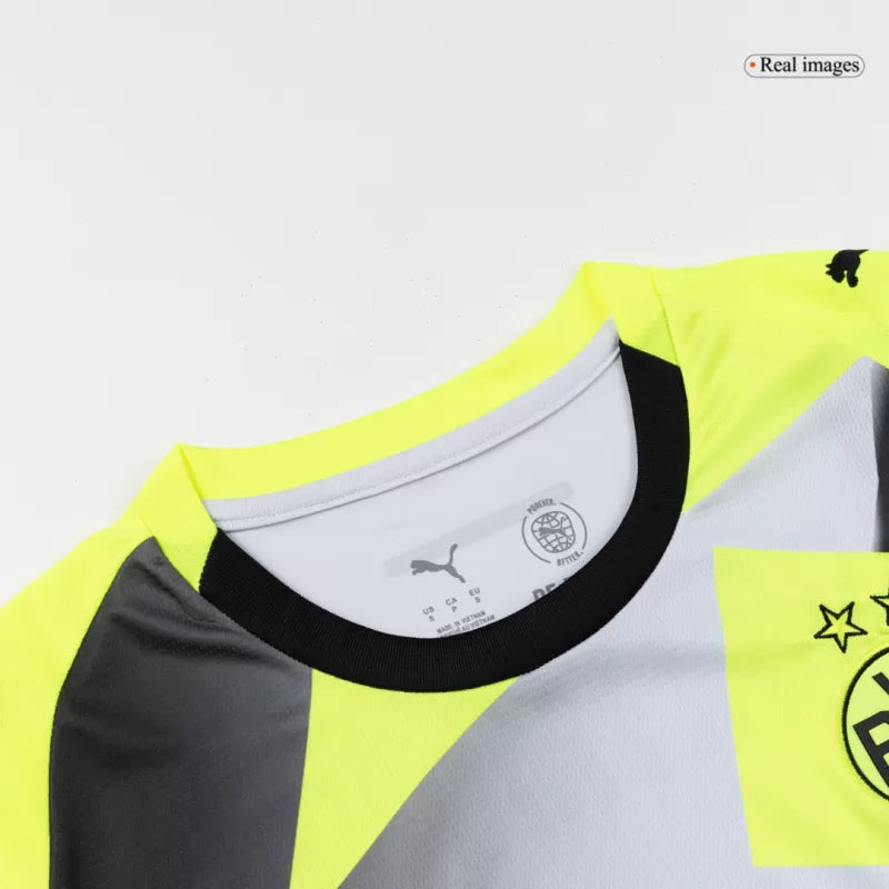 Kit maglia da calcio Borussia Dortmund Away (maglia+pantaloncini) 2025/26