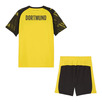 Borussia Dortmund Home Soccer Jersey Kit (Jersey+Shorts) 2025/26
