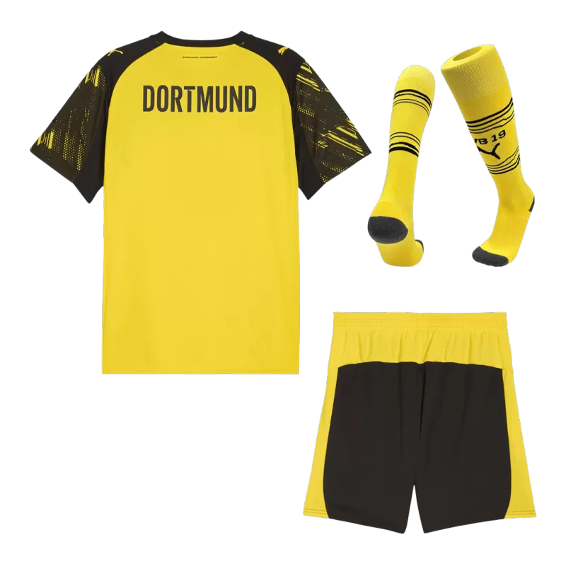 Kit maglia da calcio Borussia Dortmund Home (maglia+pantaloncini+calzini) 2025/26