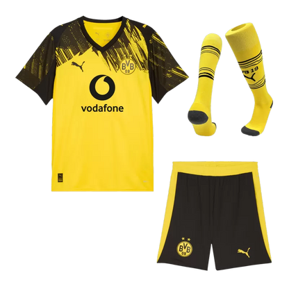 Kit maglia da calcio Borussia Dortmund Home (maglia+pantaloncini+calzini) 2025/26