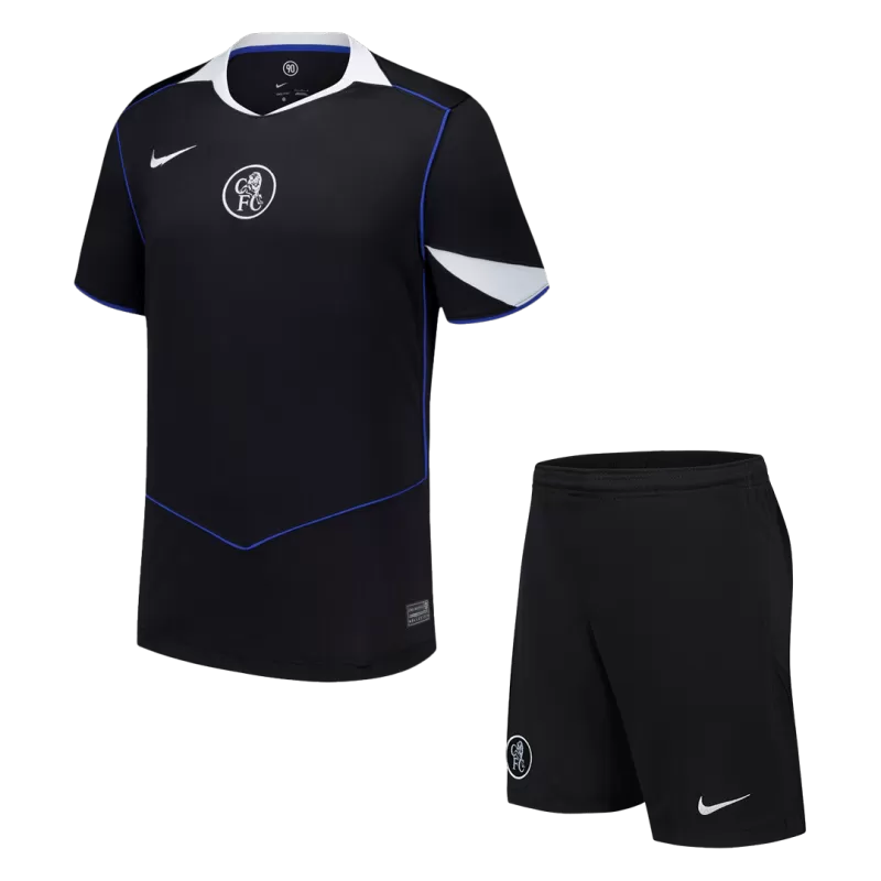 Kit maglia da calcio Chelsea Third Away (maglia+pantaloncini) 2025/26