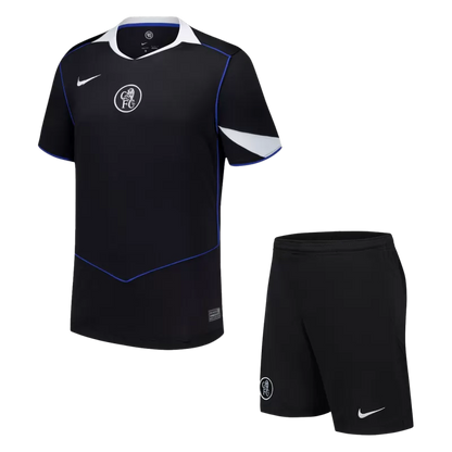 Kit maglia da calcio Chelsea Third Away (maglia+pantaloncini) 2025/26