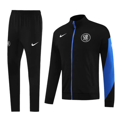 Chelsea Training Jacket Kit (Jacket+Pants) 2025/26 - Black