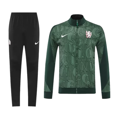 Chelsea Training Jacket Kit (Jacket+Pants) 2025/26 - Green