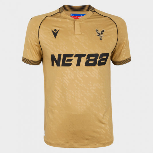 Crystal Palace Eagle Gold Shirt Soccer Jersey 2025/26