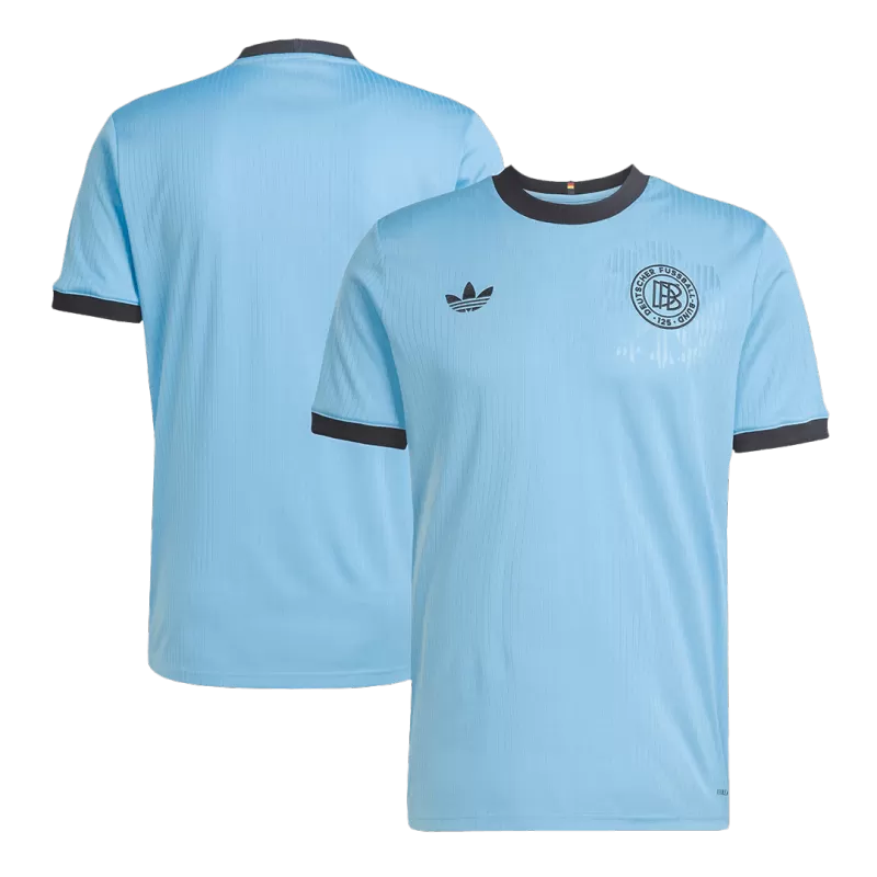 Germany Goalkeeper Soccer Jersey 2025 Blue -125th Anniversary