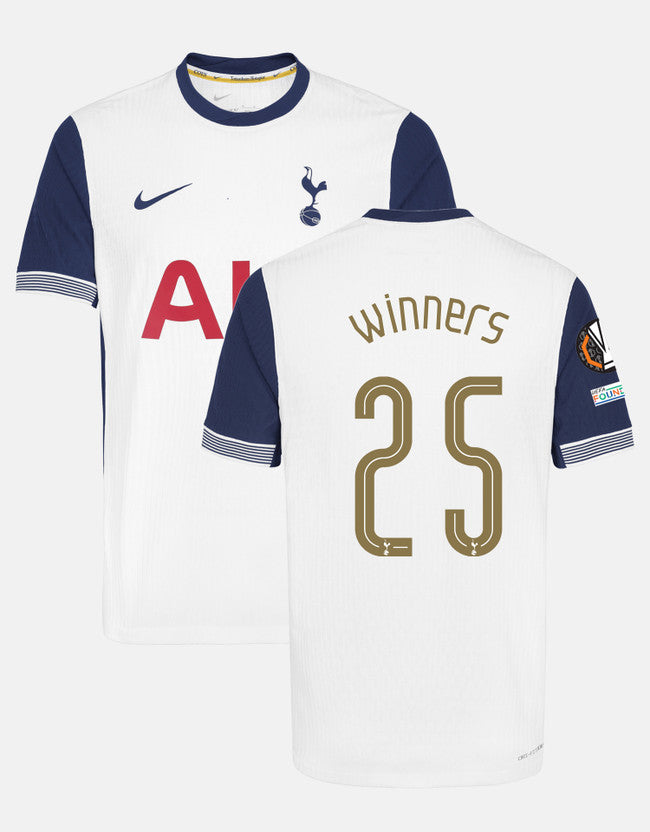 Europa League Winners Tottenham Hotspur Womens Home Soccer Jersey 2024/25