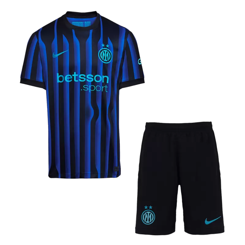 Maglia da calcio Inter Milan Home (maglia+pantaloncini) 2025/26