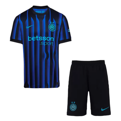 Maglia da calcio Inter Milan Home (maglia+pantaloncini) 2025/26