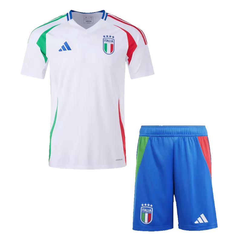 Italy Away Soccer Jersey (Jersey+Shorts) EURO 2024