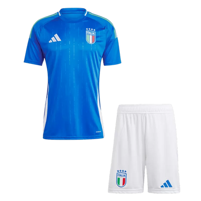 Italy Home Soccer Jersey (Jersey+Shorts) EURO 2024