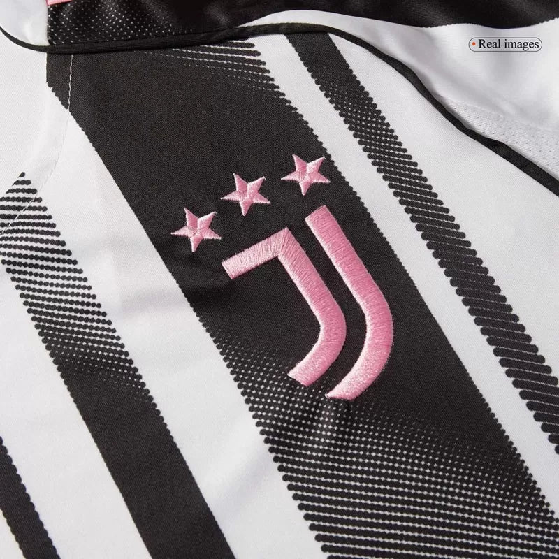 Juventus Home Soccer Jersey Kit(Jersey+Shorts+Socks) 2025/26