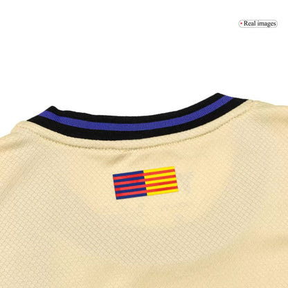 Kid‘s Barcelona Away Soccer Jerseys (Jersey+Short) Kit 2025/26