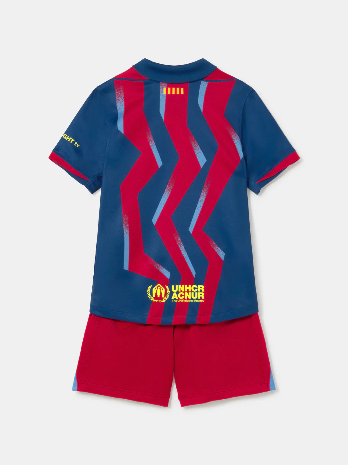 Kid‘s Barcelona Fourth Away Soccer Jerseys (Jersey+Short+Socks) Kit 2025/26