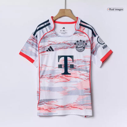 Kid's Bayern Munich Away Soccer Jersey Kit(Jersey+Shorts) 2025/26