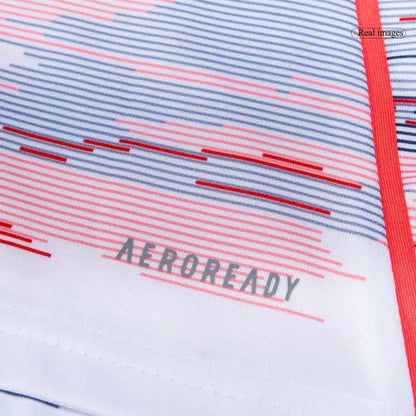 Kid's Bayern Munich Away Soccer Jersey Kit(Jersey+Shorts+Socks) 2025/26