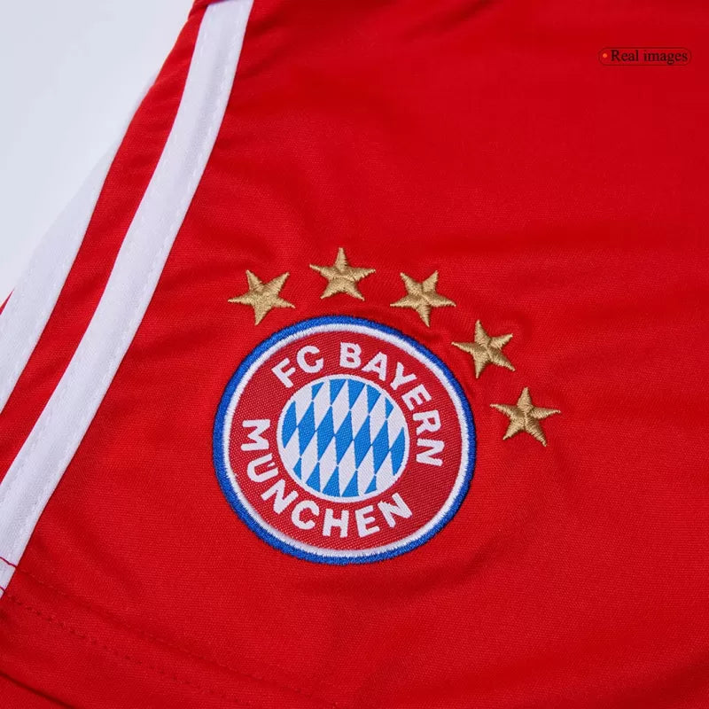 Kit da calcio per bambini Bayern Monaco Home (maglia+pantaloncini) 2025/26
