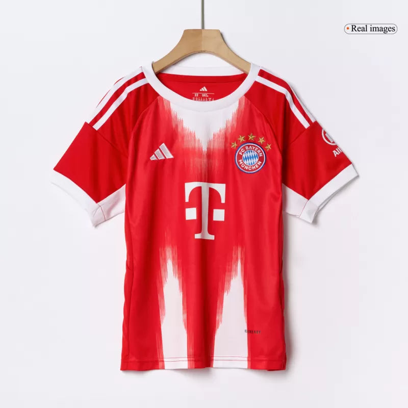 Kit da calcio per bambini Bayern Monaco Home (maglia+pantaloncini) 2025/26
