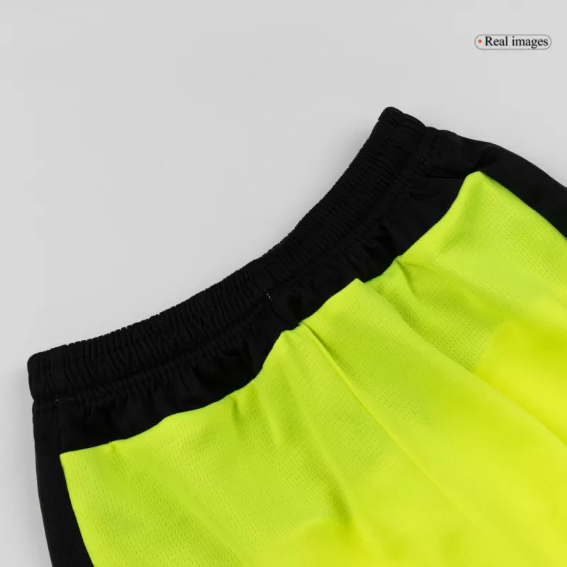 Kid's Borussia Dortmund Away Soccer Jersey Kit (Jersey+Shorts) 2025/26