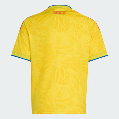 Kid's Colombia Home Soccer Jersey 2026
