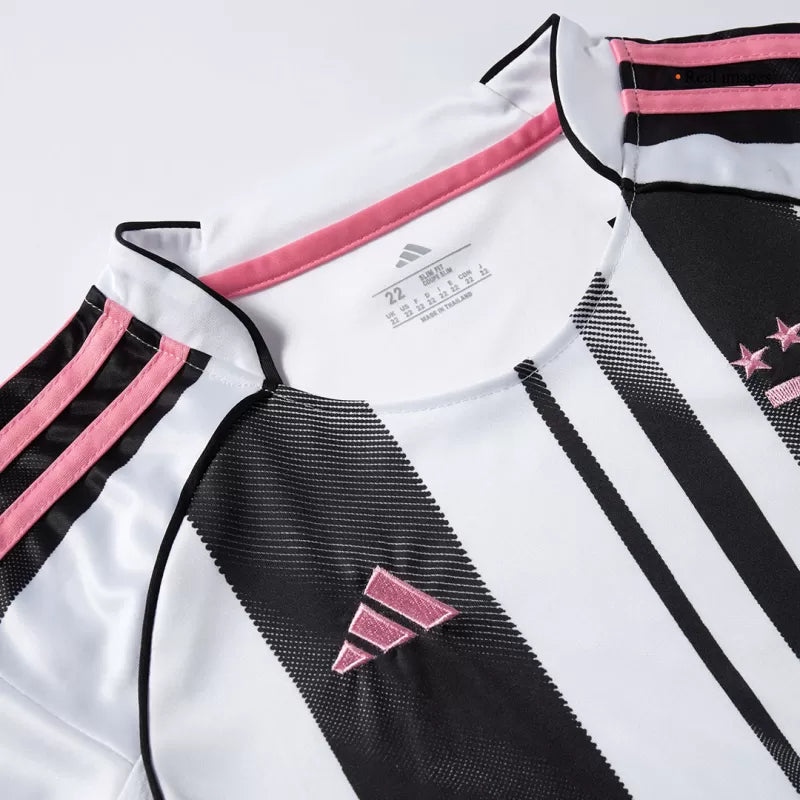 Kid's Juventus Home Soccer Jersey Kit(Jersey+Shorts) 2025/26