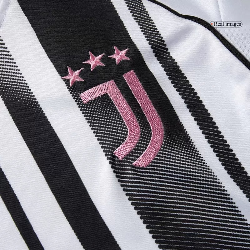 Kid's Juventus Home Soccer Jersey Kit(Jersey+Shorts+Socks) 2025/26