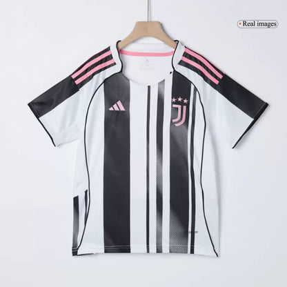 Kid's Juventus Home Soccer Jersey Kit(Jersey+Shorts+Socks) 2025/26